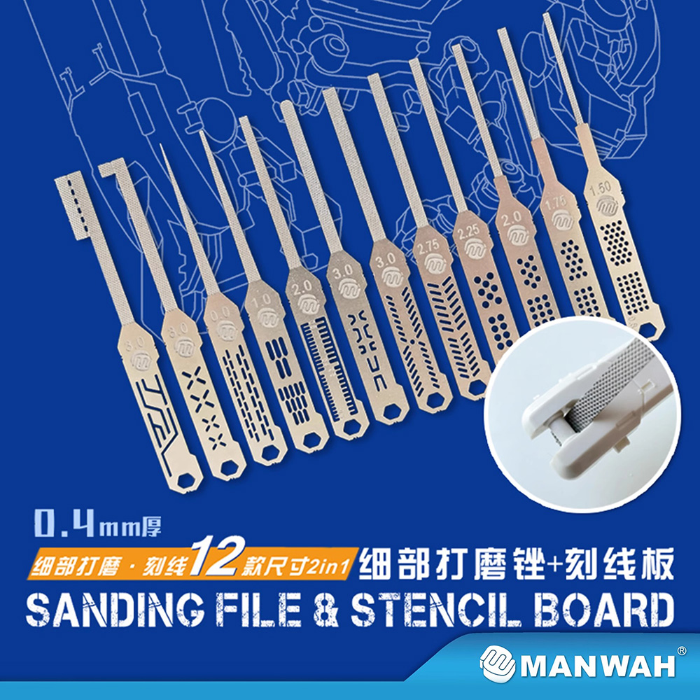 Model Kit Tool Set - Hobby Model Craft Tool Fijn onderdeel