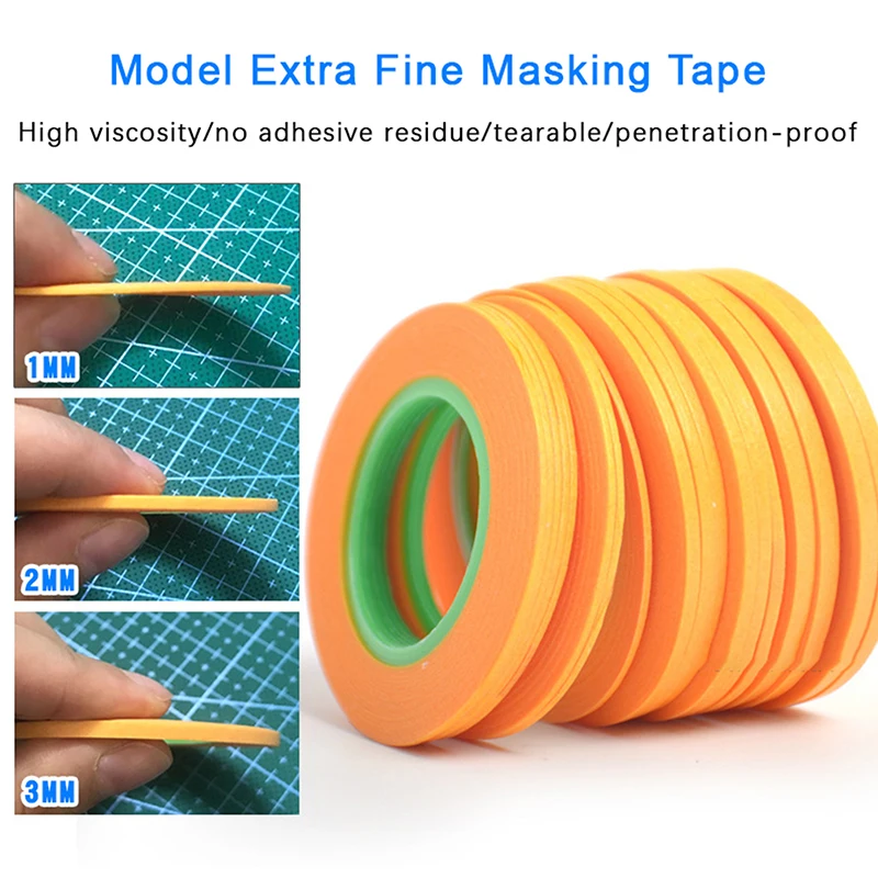 Masking Tape Thin - Model Spuiten Coating Kleur Ultra Tape