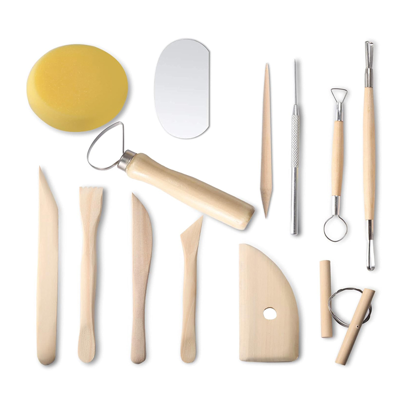 Model Kit Tool Set - 13-delige keramiek klei modelleer gereedschapset, dubbelzijdige