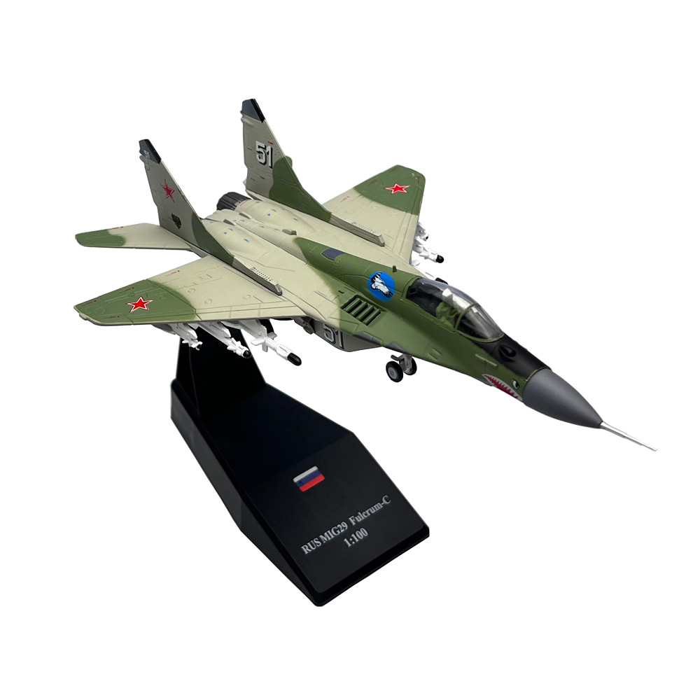 Model Kit Plane - 1/100 Schaal Russische MIG-29 Mig29 Fulcrum