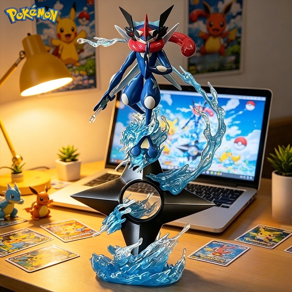 Model Kit Gurren Lagann - 19 cm/7.48in Anime Pokemon Figuur Greninja