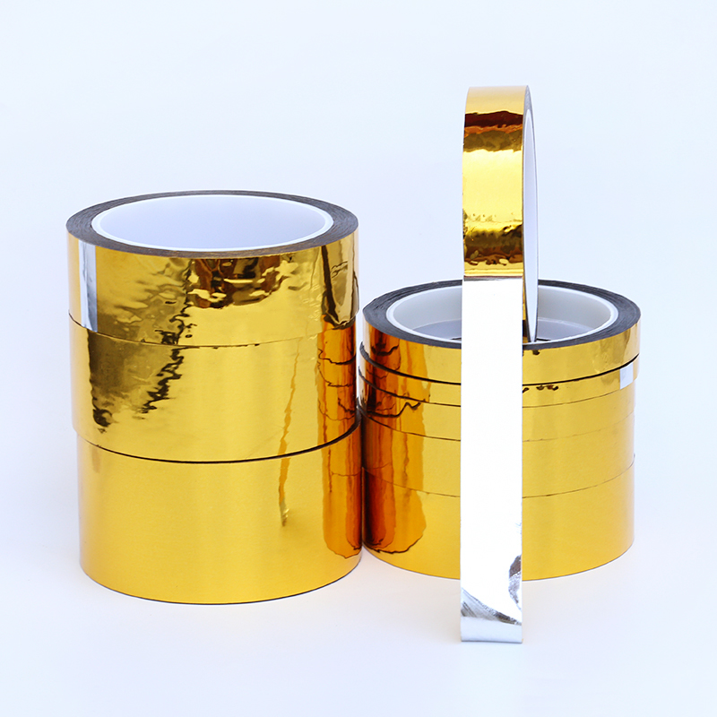Masking Tape Thin - 25M, 50M Goudfolie Washi Tapes Laserkleuren