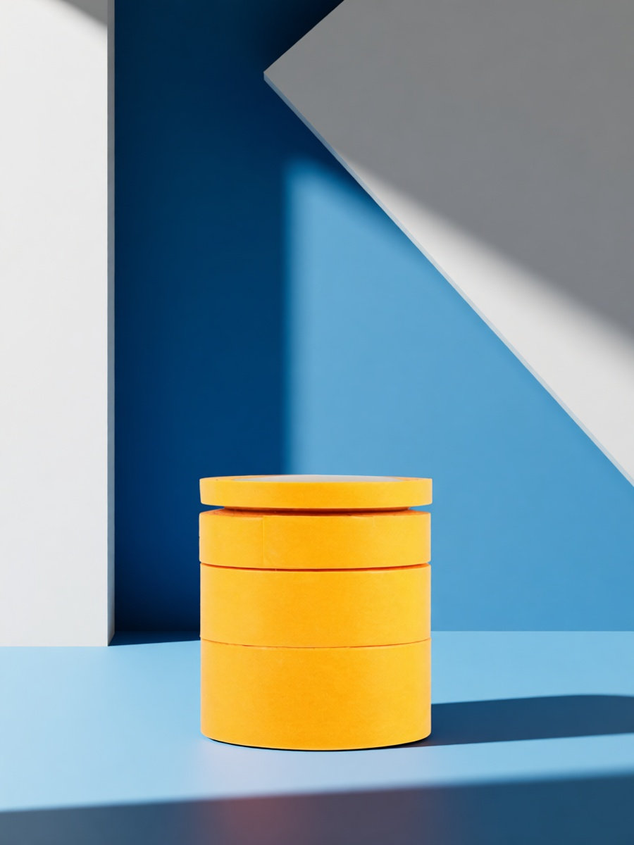 Masking Tape Thin - 4 rollen dun schilderstape, fijne lijntape,