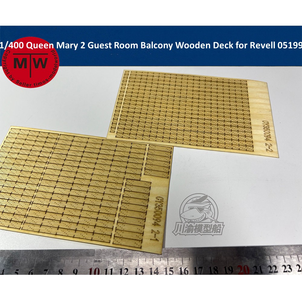 Model Kit Queen Mary - 1/400 Schaal Queen Mary 2 Kamer