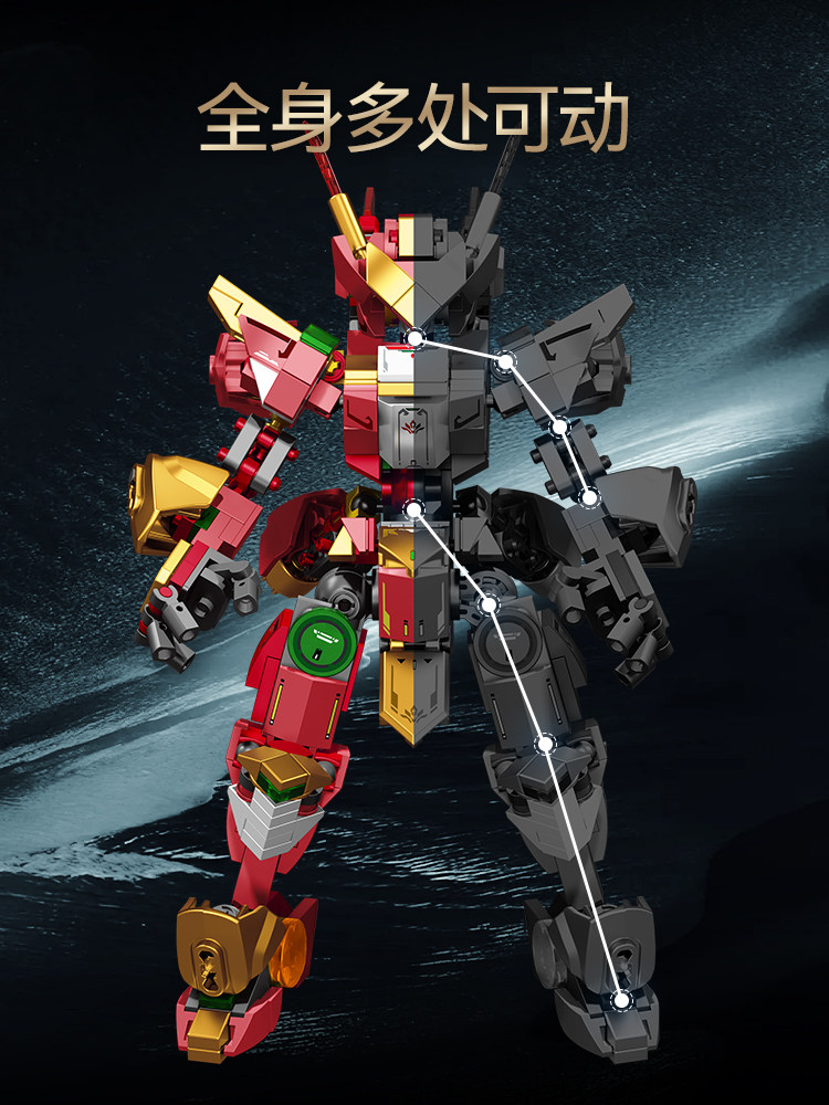 Sembo Block Nezha Warrior Mech - Model Kit Nezha recensie en prijs