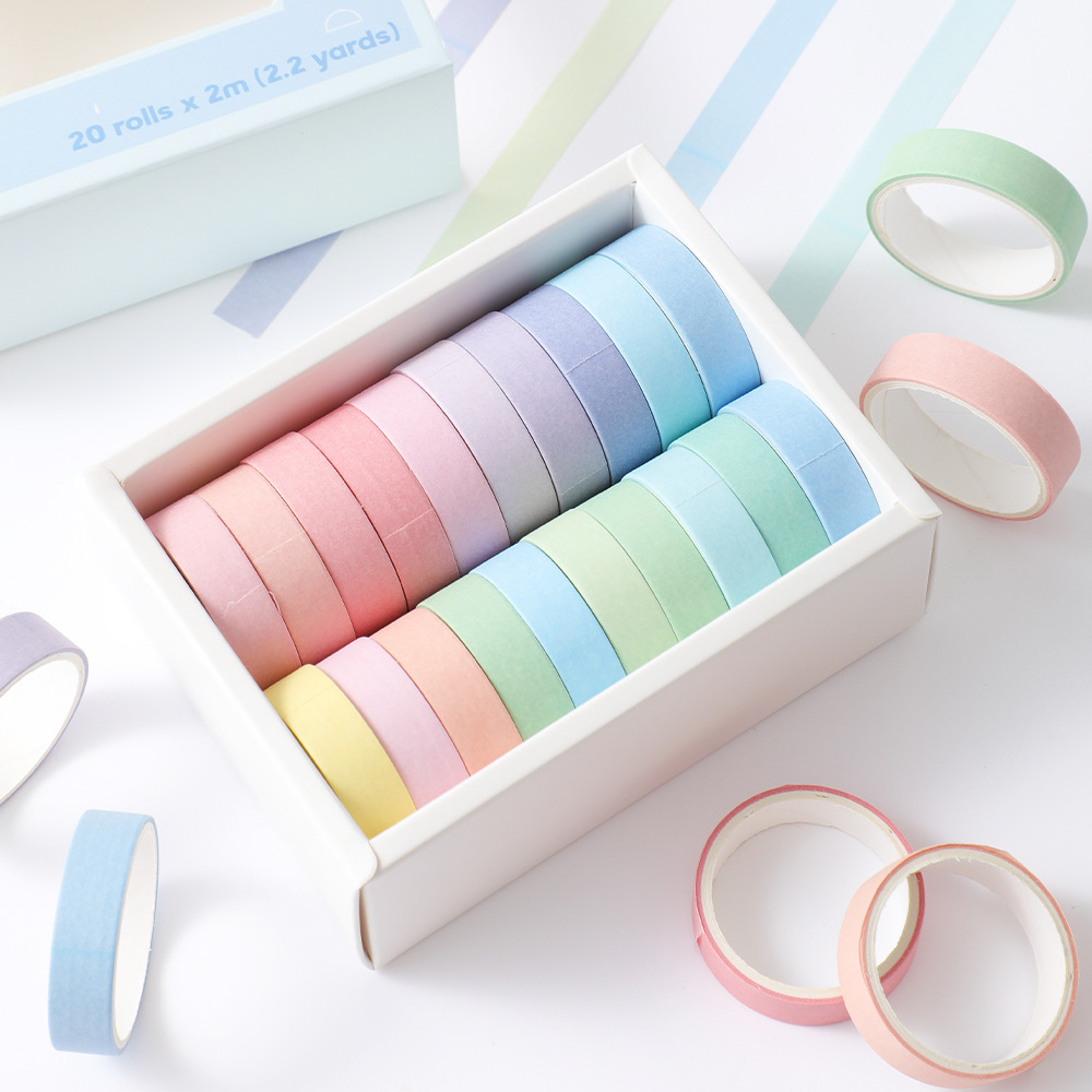 20 rollen Washi Tape Set, eenv - Masking Tape Thin recensie en prijs