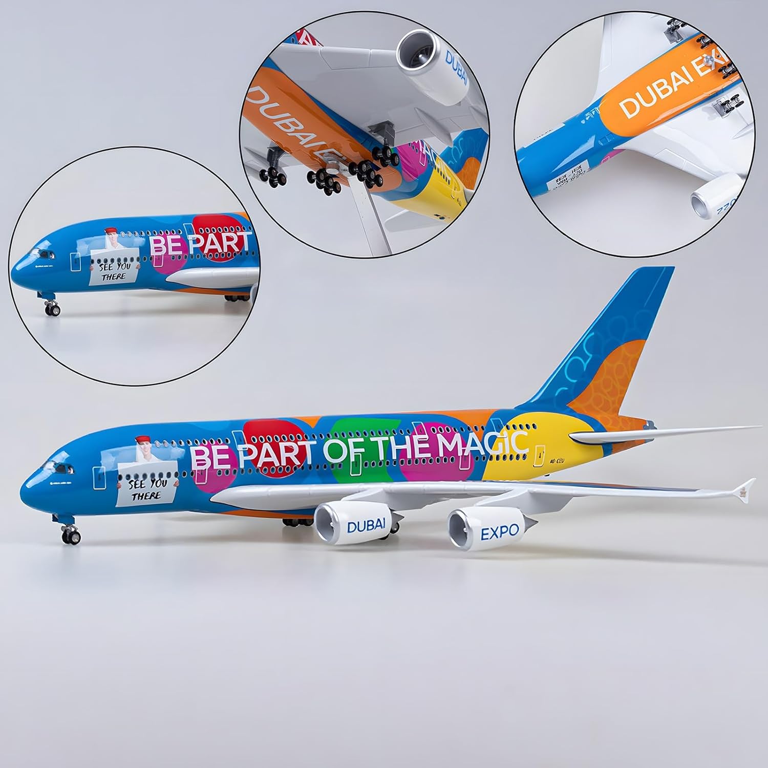 1/160 schaal Emirates EXPO A38 - Model Kit Plane recensie en prijs