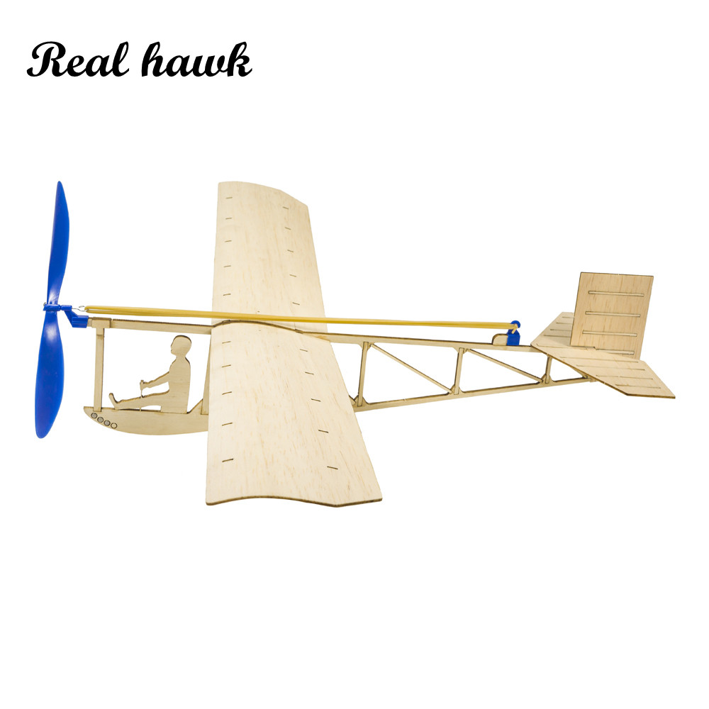 STEM rubberen band aangedreven - Model Kit Plane recensie en prijs