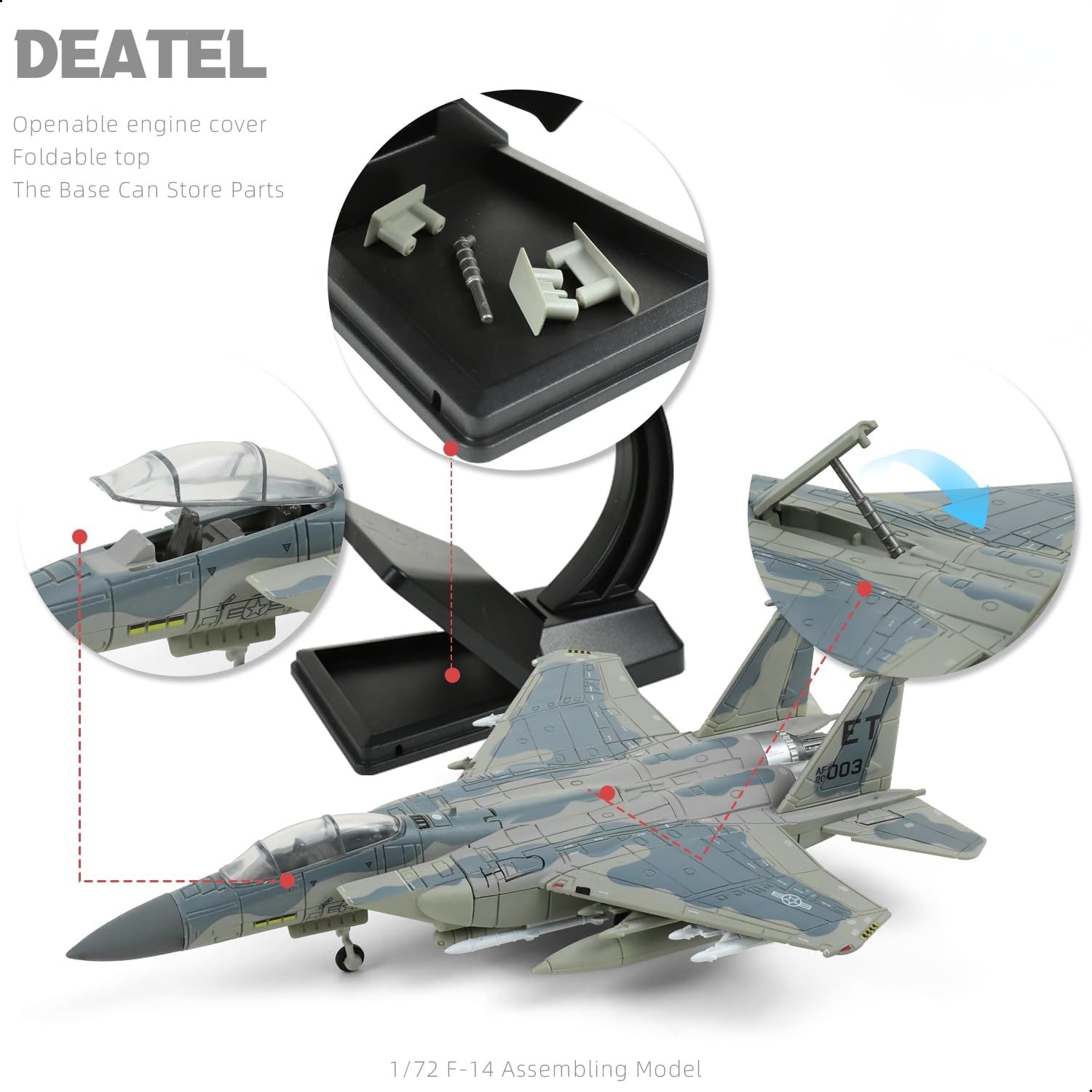 1/72 F-15EX Eagle II Amerikaan - Model Kit Plane recensie en prijs