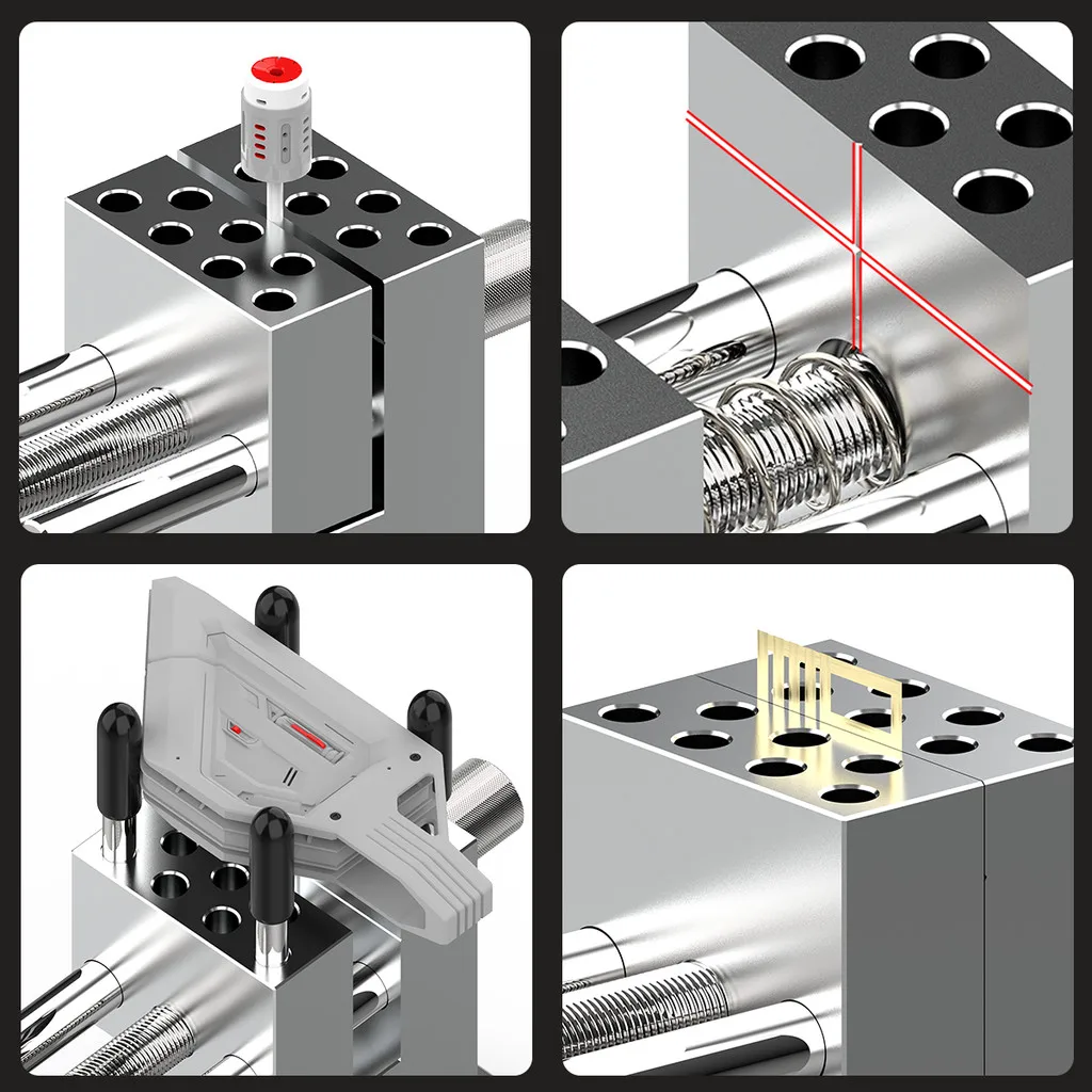 Nasedl 2in-1 Mini Draagbare Ta - Model Kit Vise recensie en prijs