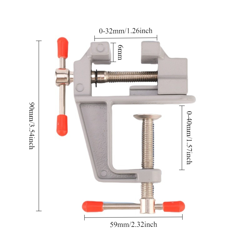 Multifunctionele mini-bankklem - Model Kit Vise recensie en prijs