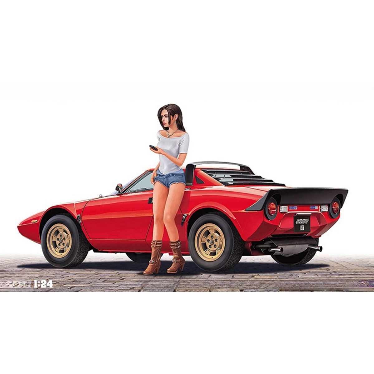 1/24 figuur hars ongeverfd mod - Model Kit Galahad recensie en prijs