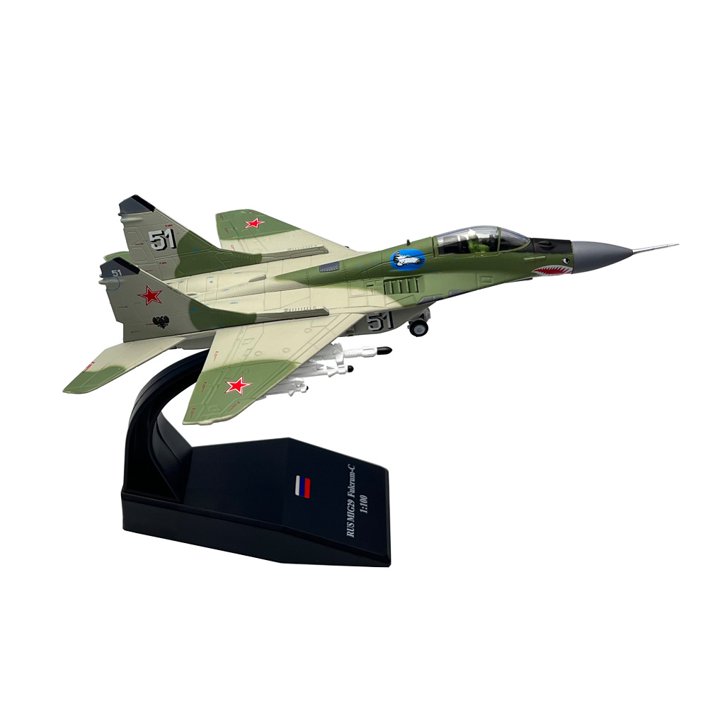 1/100 Schaal Russische MIG-29  - Model Kit Plane recensie en prijs