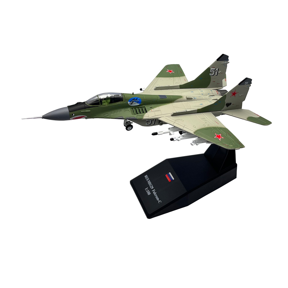 1/100 Schaal Russische MIG-29  - Model Kit Plane recensie en prijs