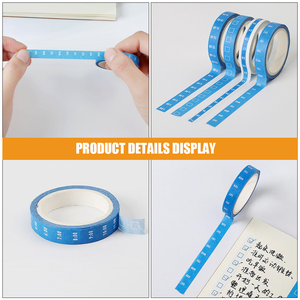 4 rollen Japanse washi-tape, e - Masking Tape Thin recensie en prijs