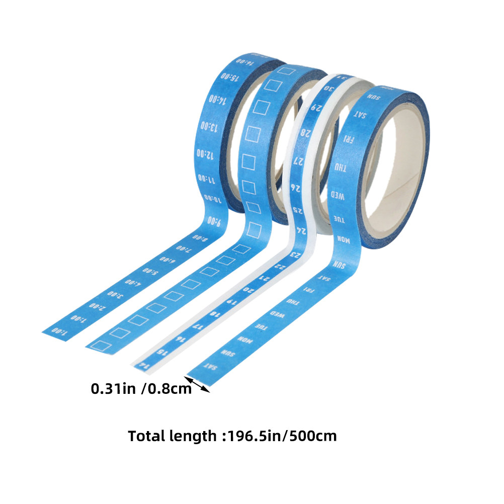 4 rollen Japanse washi-tape, e - Masking Tape Thin recensie en prijs