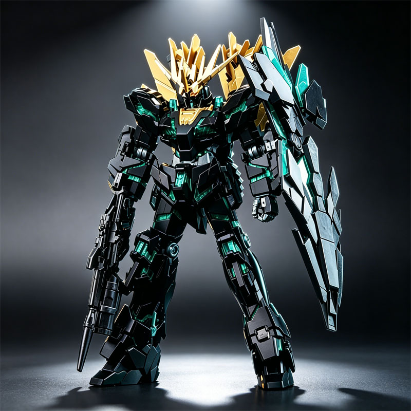 HG 1/144 RX-0 Unicorn Banshee  - Model Kit Nemesis recensie en prijs