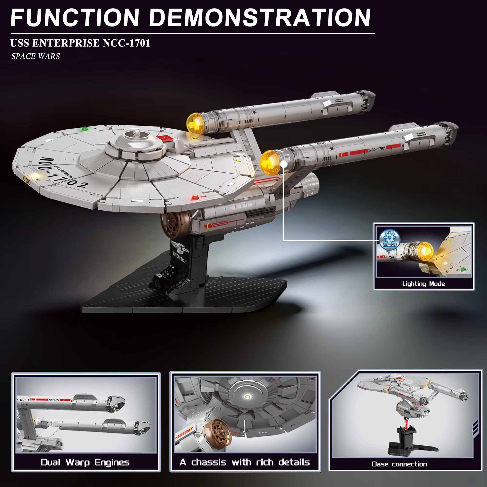 Film Spelletjes Star Trek USS  - Model Kit Uss Enterprise recensie en prijs