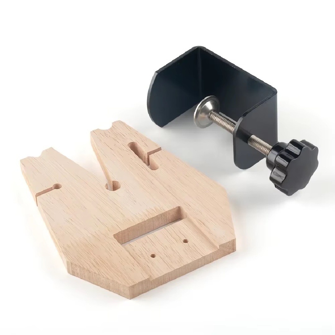 PHYHOO Houten Mini Tafelklem K - Model Kit Vise recensie en prijs