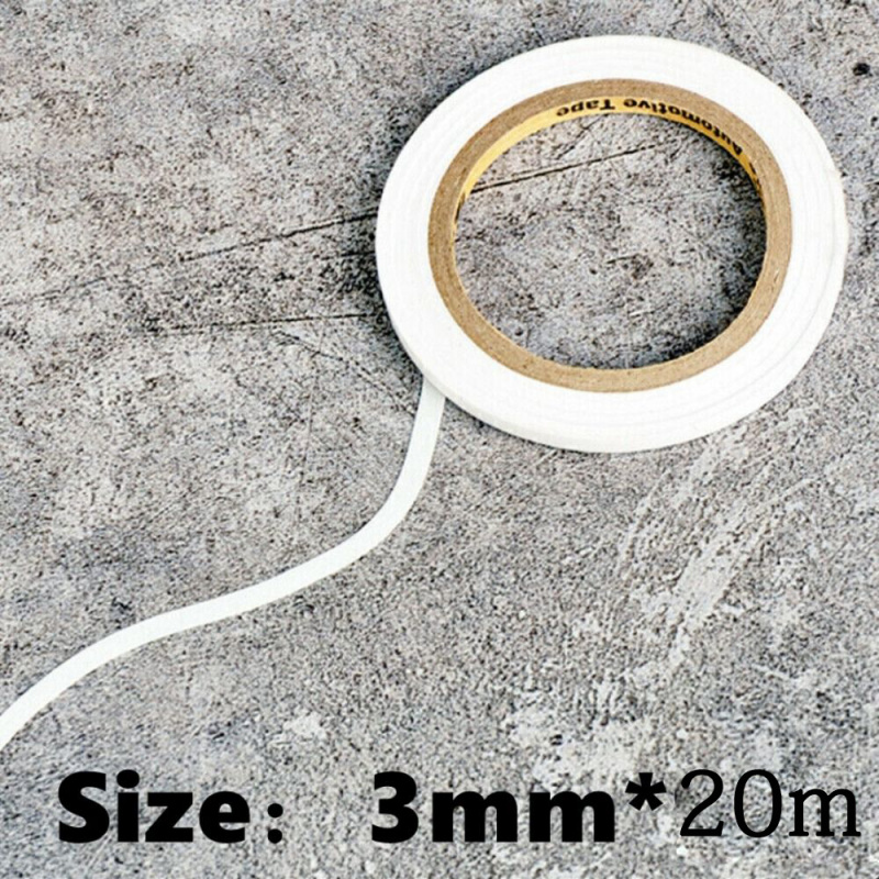 2 rollen witte flexibele curve - Masking Tape Thin recensie en prijs