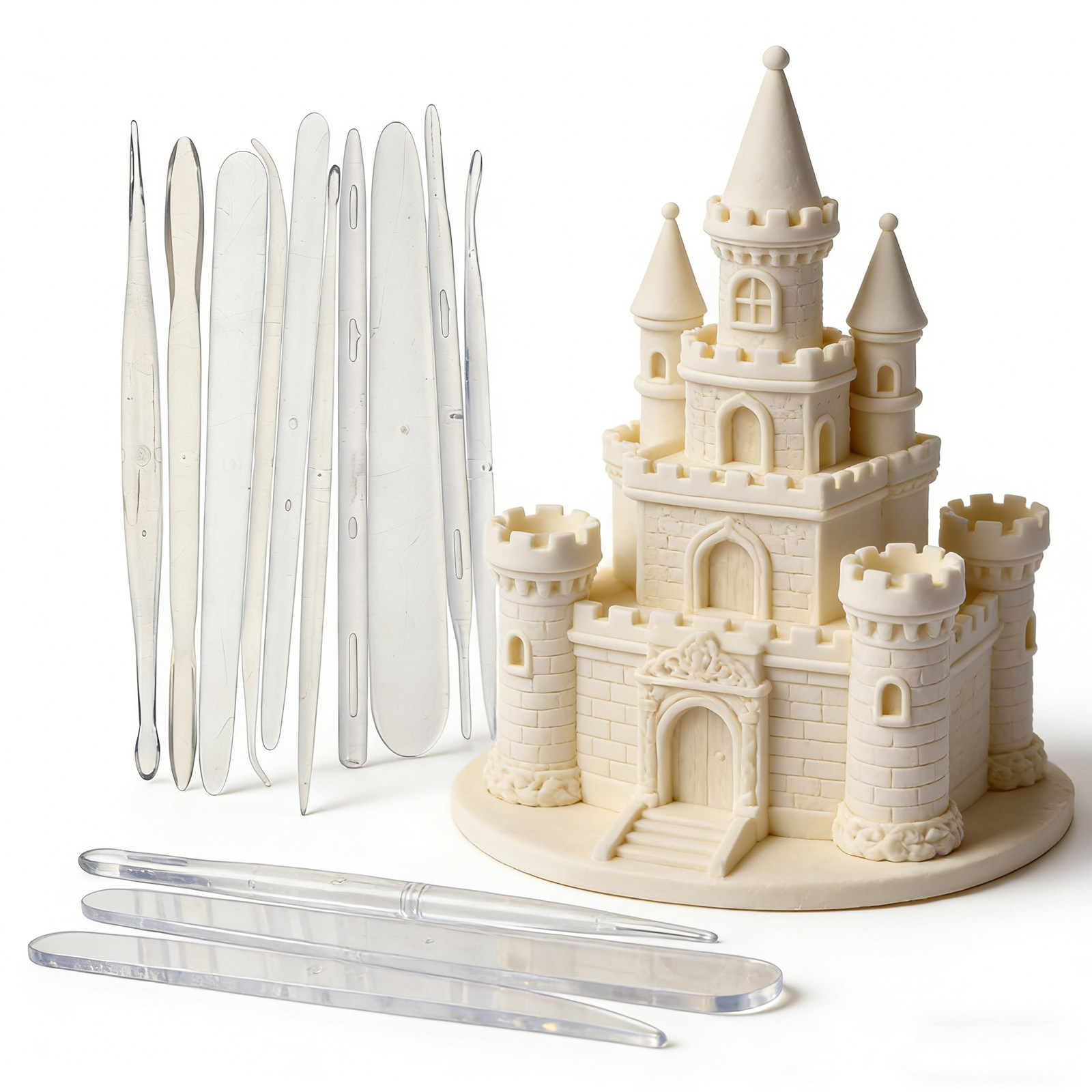 1 set fondantgereedschap, plas - Model Kit Tool Set recensie en prijs