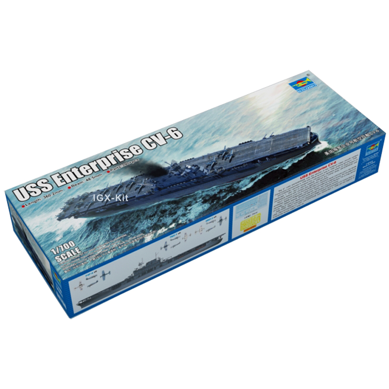 Trumpeter 06708 1/700 USS Ente - Model Kit Uss Enterprise recensie en prijs