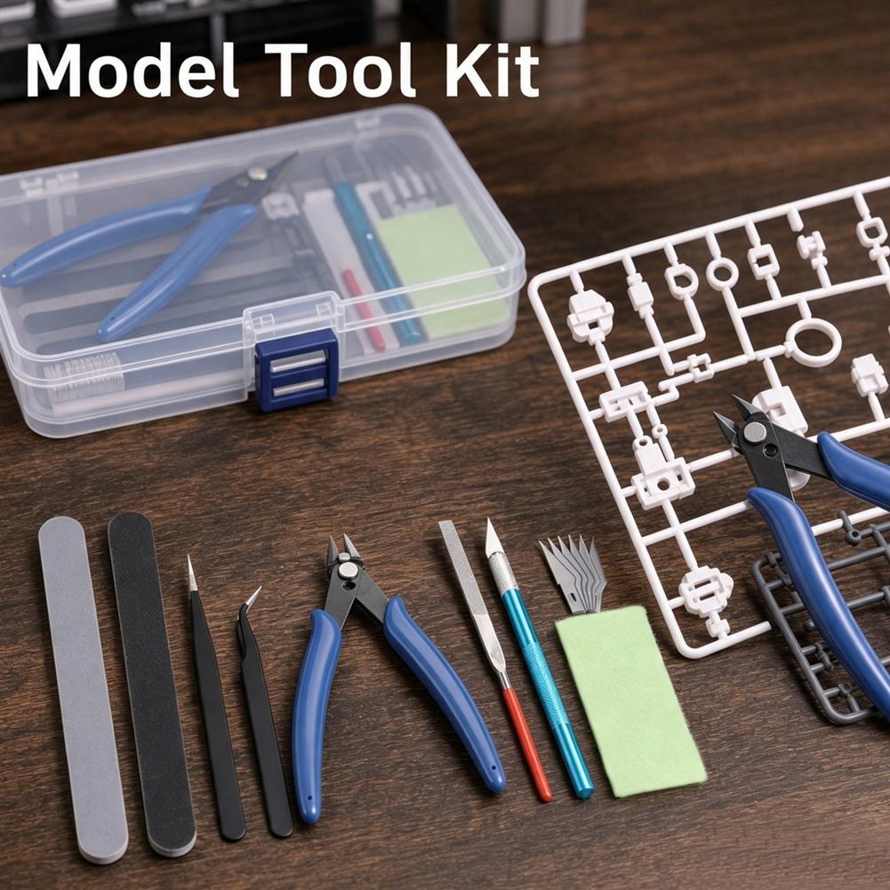 14-delige modelbouw gereedscha - Model Kit Tool Set recensie en prijs