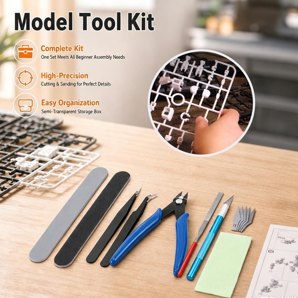 14-delige modelbouw gereedscha - Model Kit Tool Set recensie en prijs
